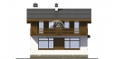 18-95 – проект двухэтажного дома 8 на 8 с мансардой из пеноблоков