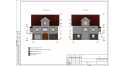 Проект двухэтажного дома 11 на 8 из пеноблока с мансардой