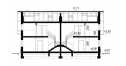 Проект двухсемейного коттеджа 16 на 12 метров