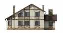 Проект двухэтажного дома из кирпича с мансардой и верандой - V10-76