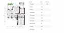 Проект квадратного жилого квадратного двухэтажного дома из керамоблоков с мансардой и двухместным гаражом - LK-2