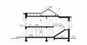 Проект двухэтажного дома из силикатного кирпича с двухместным гаражом - NA-9