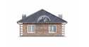 Проект жилого одноэтажного дома с размерами 9 м на 13 м и площадью до 100 кв м