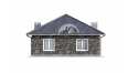 Проект жилого одноэтажного дома из газобетонных блоков - LK-213